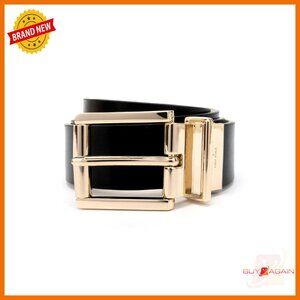 Reversible Leather Belt 1.25 Inch Wide Adjustable Women's Accessory